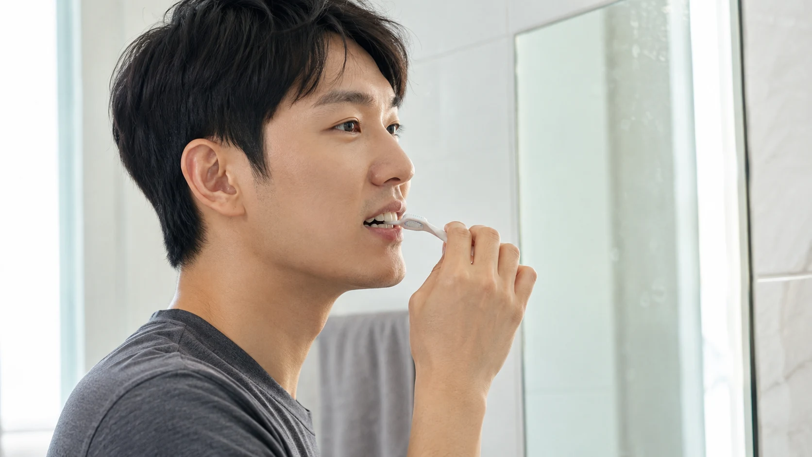 앞니 브릿지 임시치아 참고 사진