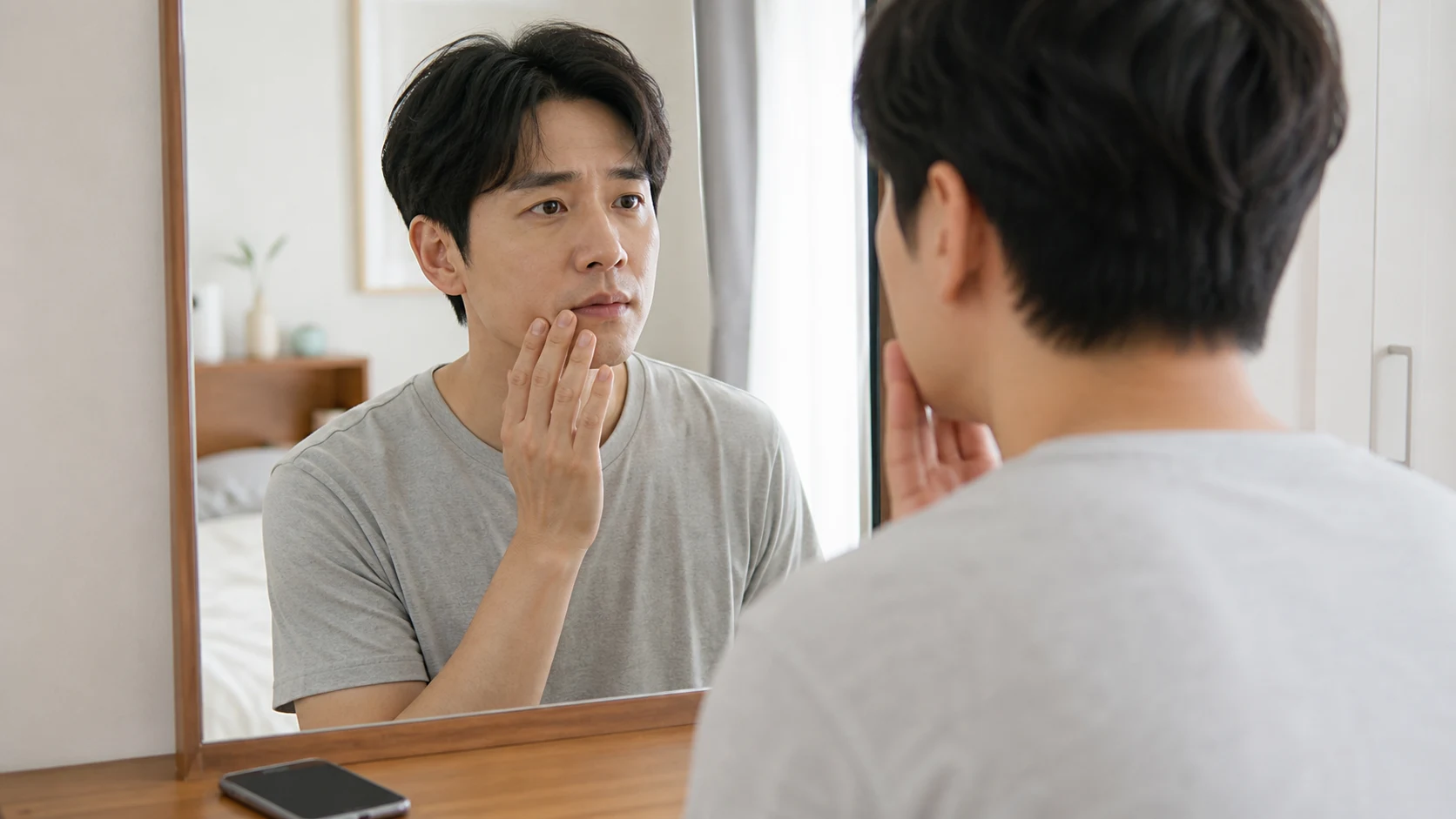 앞니 임시치아 흔들림 관련 안내 이미지