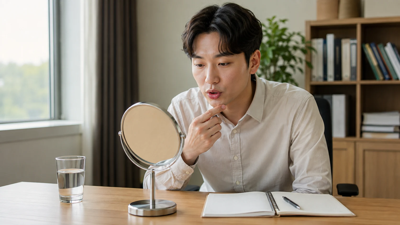 앞니 임플란트 과정 참고 사진